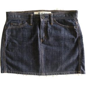 GAP jean skirt